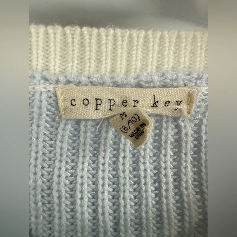 Copper Key crew neckline